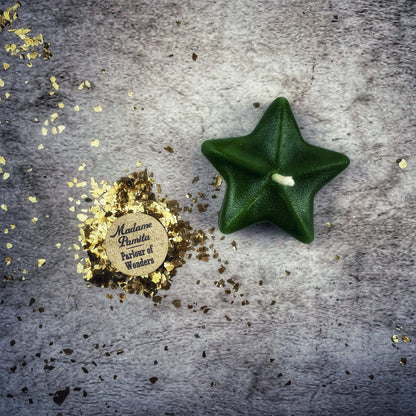 Beeswax Sister Star Spell Candle