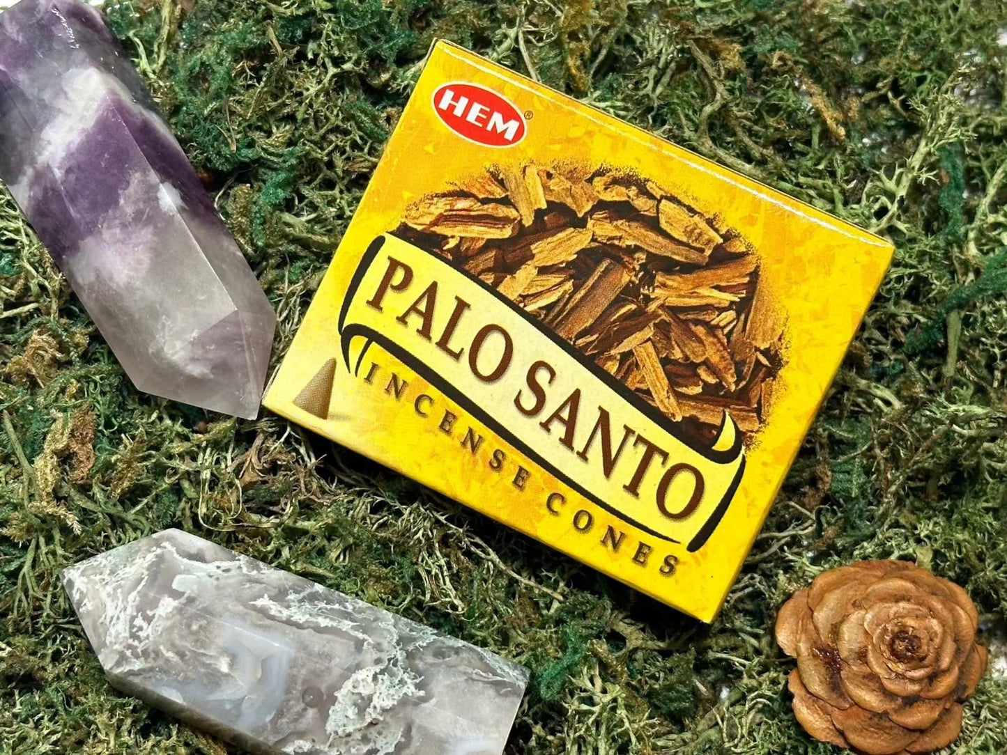 Palo Santo Incense Cones for Meditation and Serenity