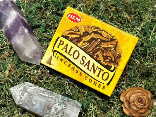 Palo Santo Incense Cones for Meditation and Serenity
