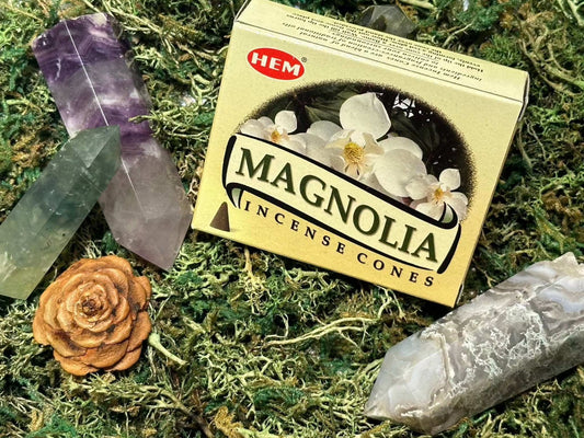 Magnolia Incense Cones For Meditation And Purification
