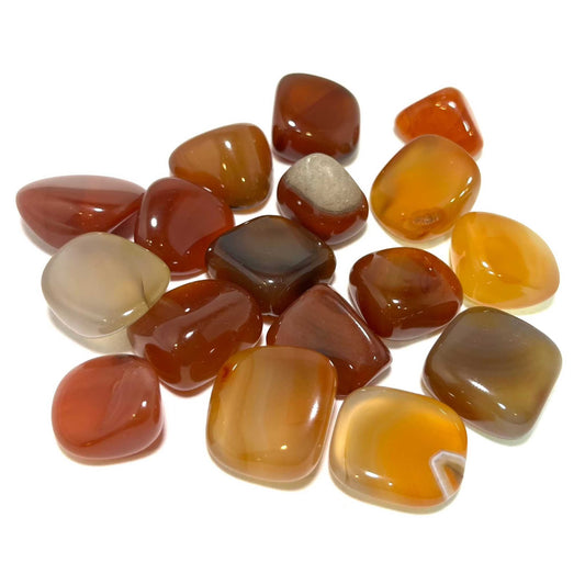 Carnelian Tumbled Stone for Vitality and Creativity | Mystics Vibe