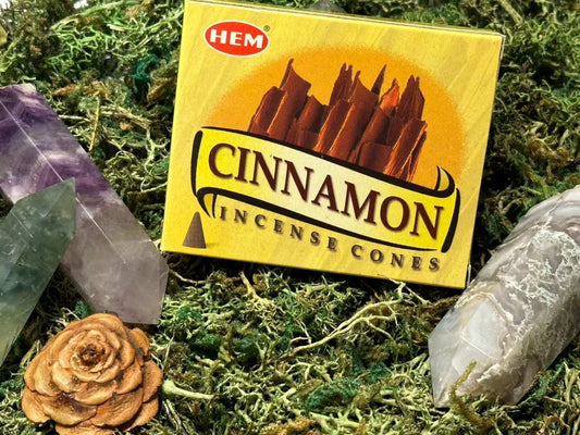 Cinnamon Incense Cones For Meditation And Purification
