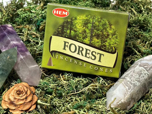 Forest Incense Cones for Meditation and Serenity | Mystics Vibe
