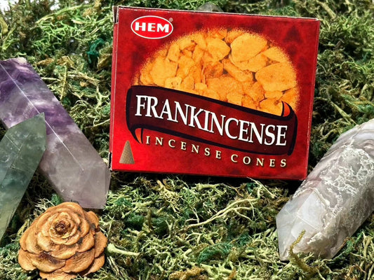 Frankincense Incense Cones for Meditation and Serenity
