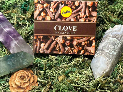 Sree Vani Masala Aromatic Incense Cones for Meditation