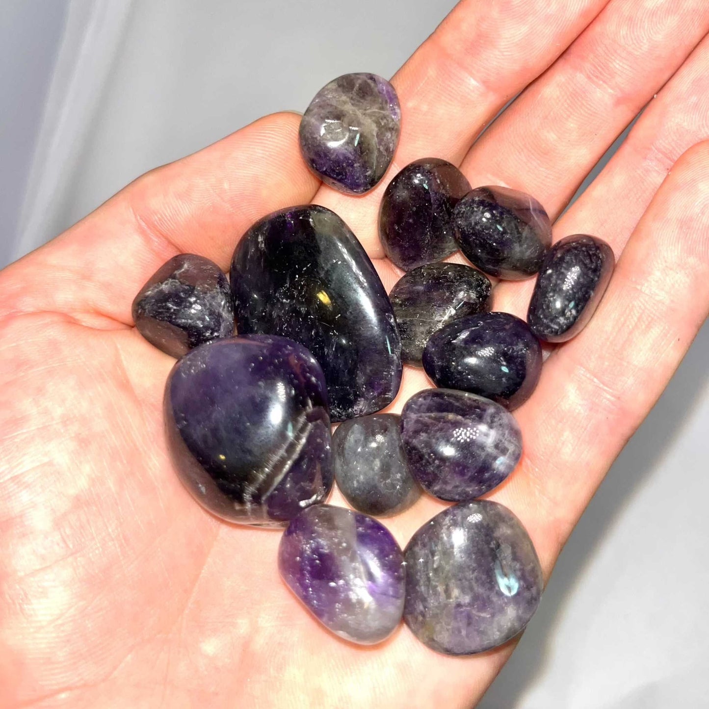 Amethyst Tumbled Pocket Stone