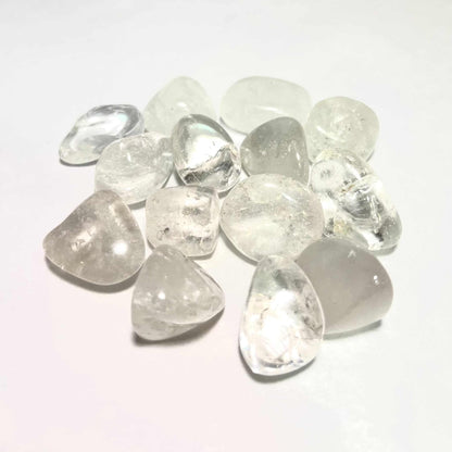 Clear Quartz Tumbled Stone for Clarity Amplification