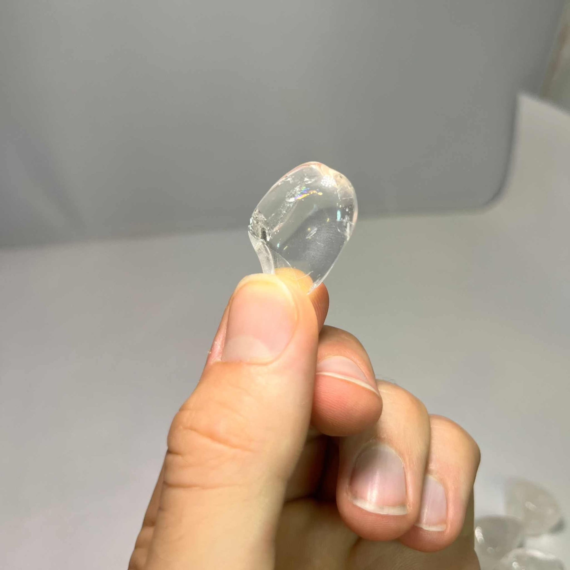 Clear Quartz Tumbled Stone for Clarity Amplification