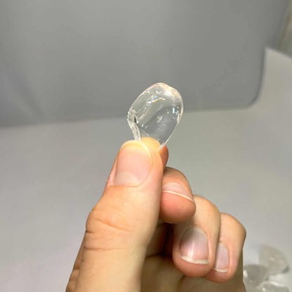 Clear Quartz Tumbled Stone for Clarity Amplification