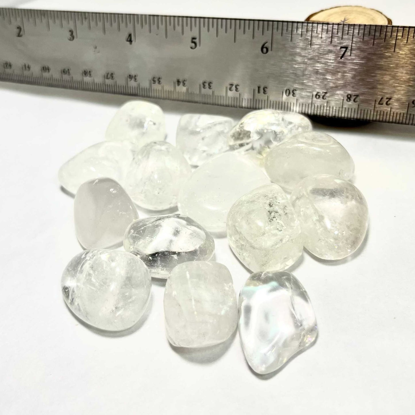 Clear Quartz Tumbled Stone for Clarity Amplification