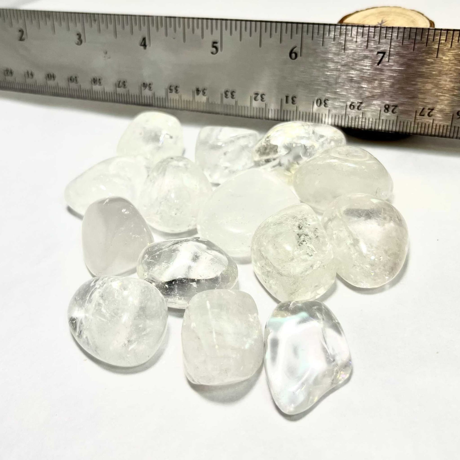 Clear Quartz Tumbled Stone for Clarity Amplification