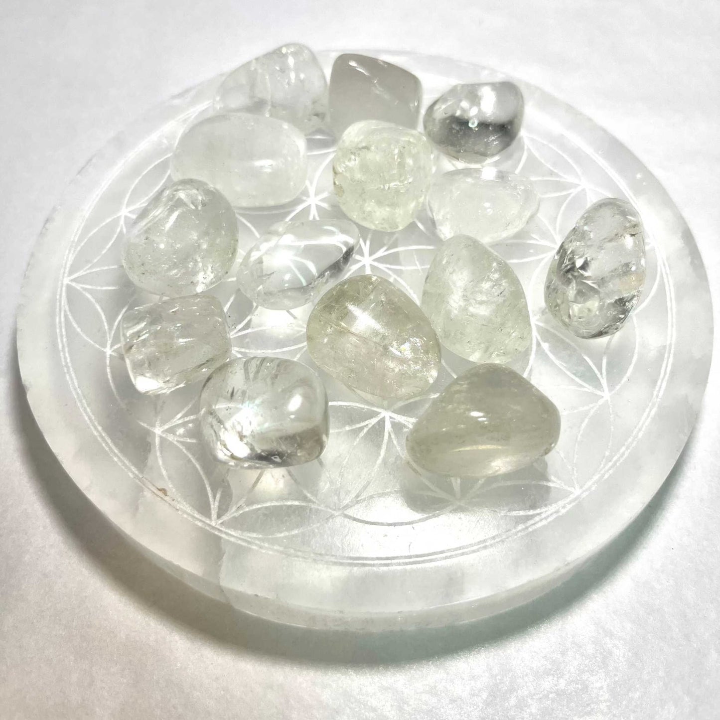 Clear Quartz Tumbled Stone for Clarity Amplification
