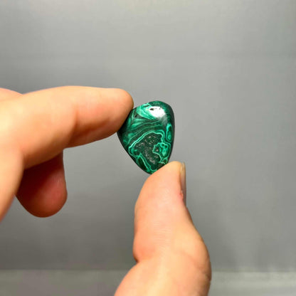 Malachite Tumbled Crystal for Transformation and Protection
