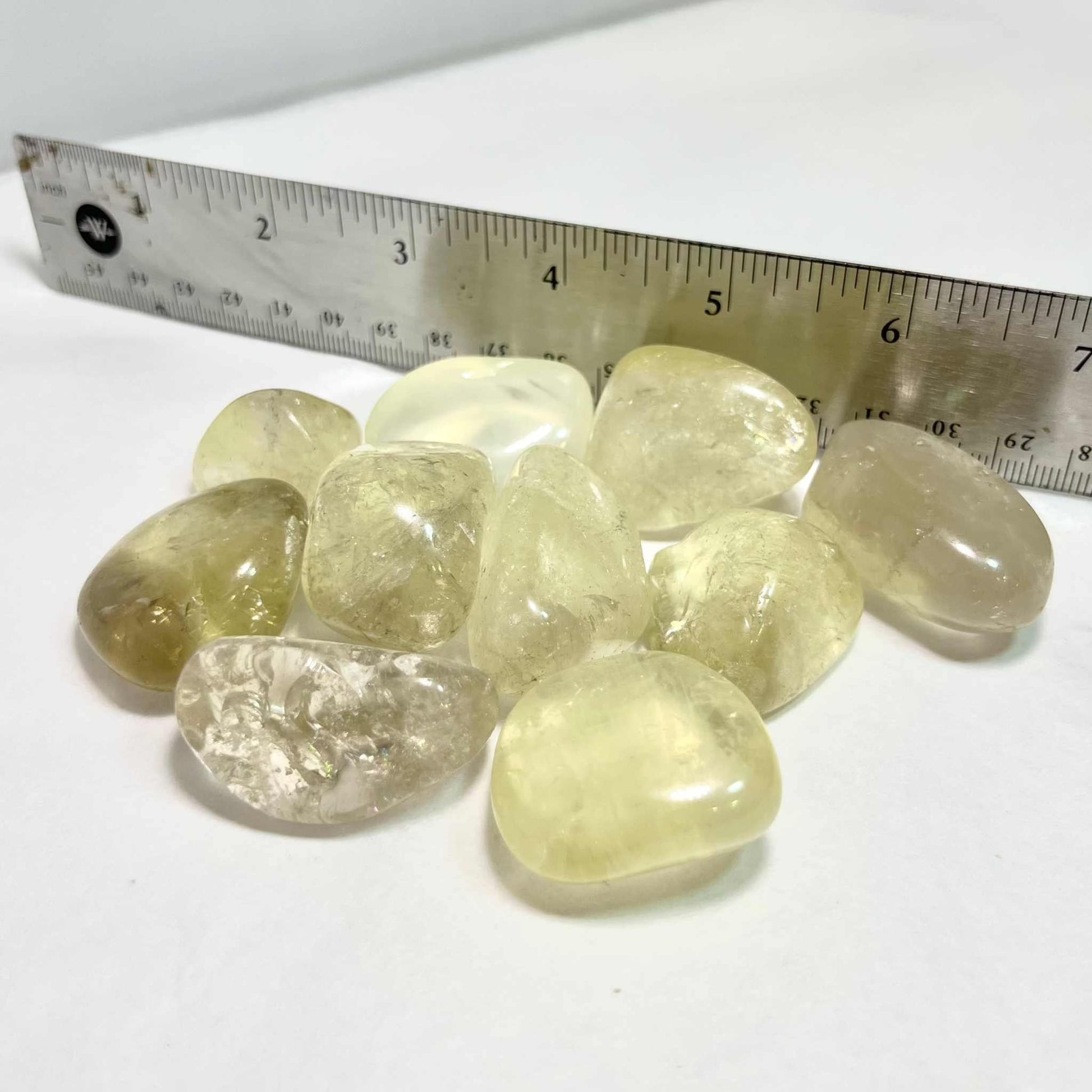 Natural Citrine Tumbled Stone for Abundance and Joy