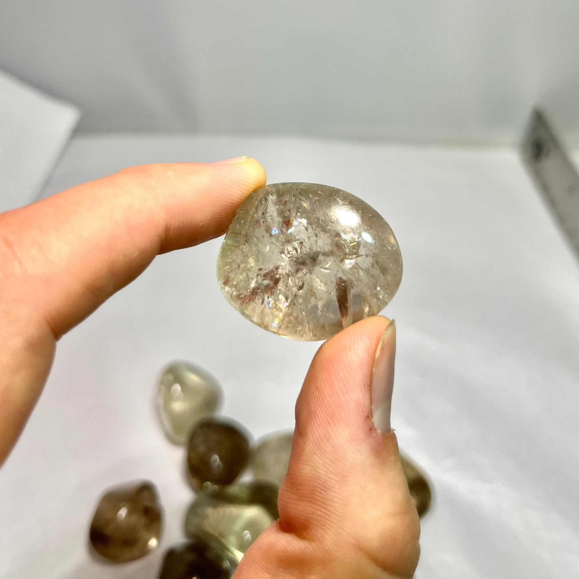 Smoky Quartz Tumbled Stone For Grounding And Protection