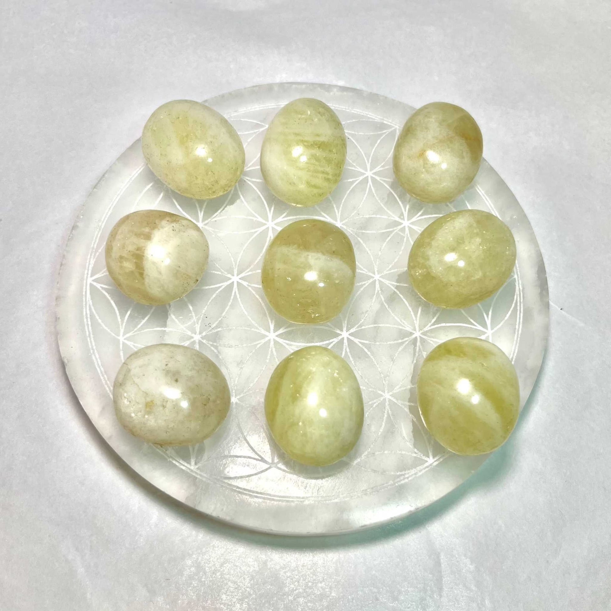 Citrine Tumbled Pocket Stone For Abundance And Joy