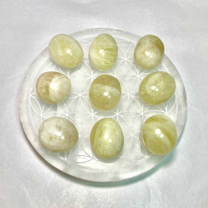 Citrine Tumbled Pocket Stone For Abundance And Joy