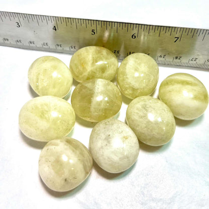 Citrine Tumbled Pocket Stone For Abundance And Joy