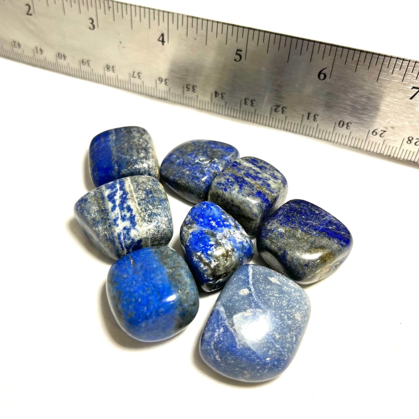 Lapis Lazuli Tumbled Stone for Wisdom and Intuition
