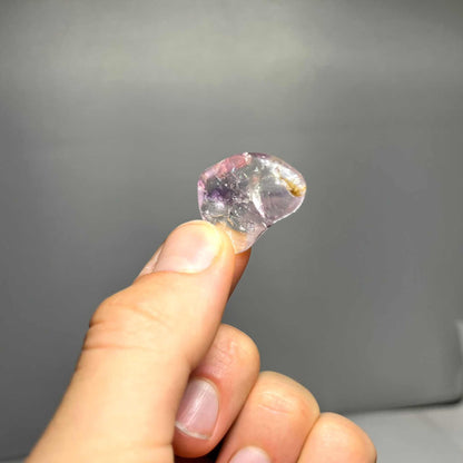 Phantom Amethyst Tumbled Stone for Spiritual Growth | Mystics Vibe