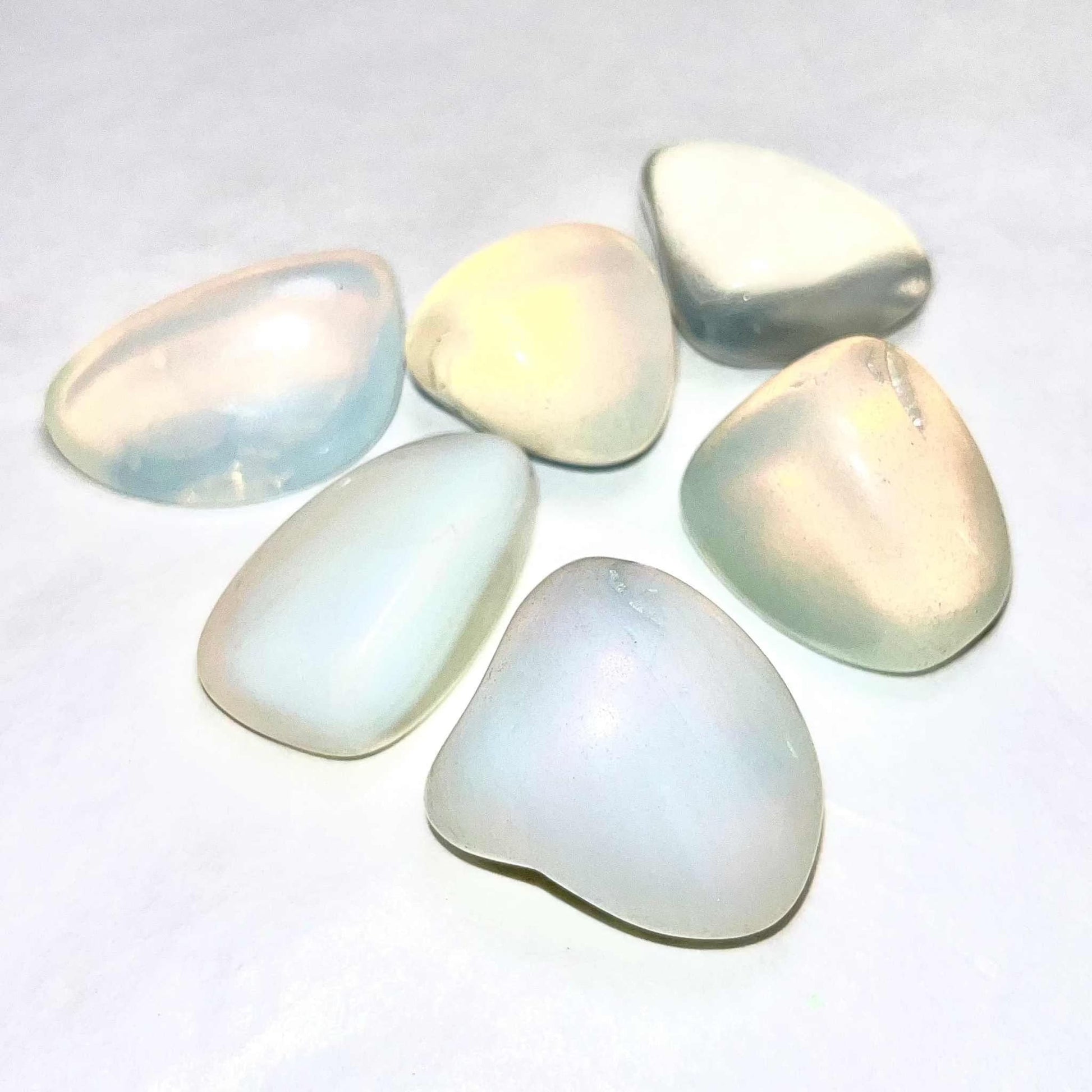 Mystical Opalite Tumbled Pocket Stone for Serenity | Mystics Vibe