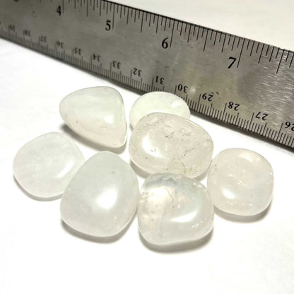 Healing Snow Quartz Tumbled Crystal for Mystical Energy
