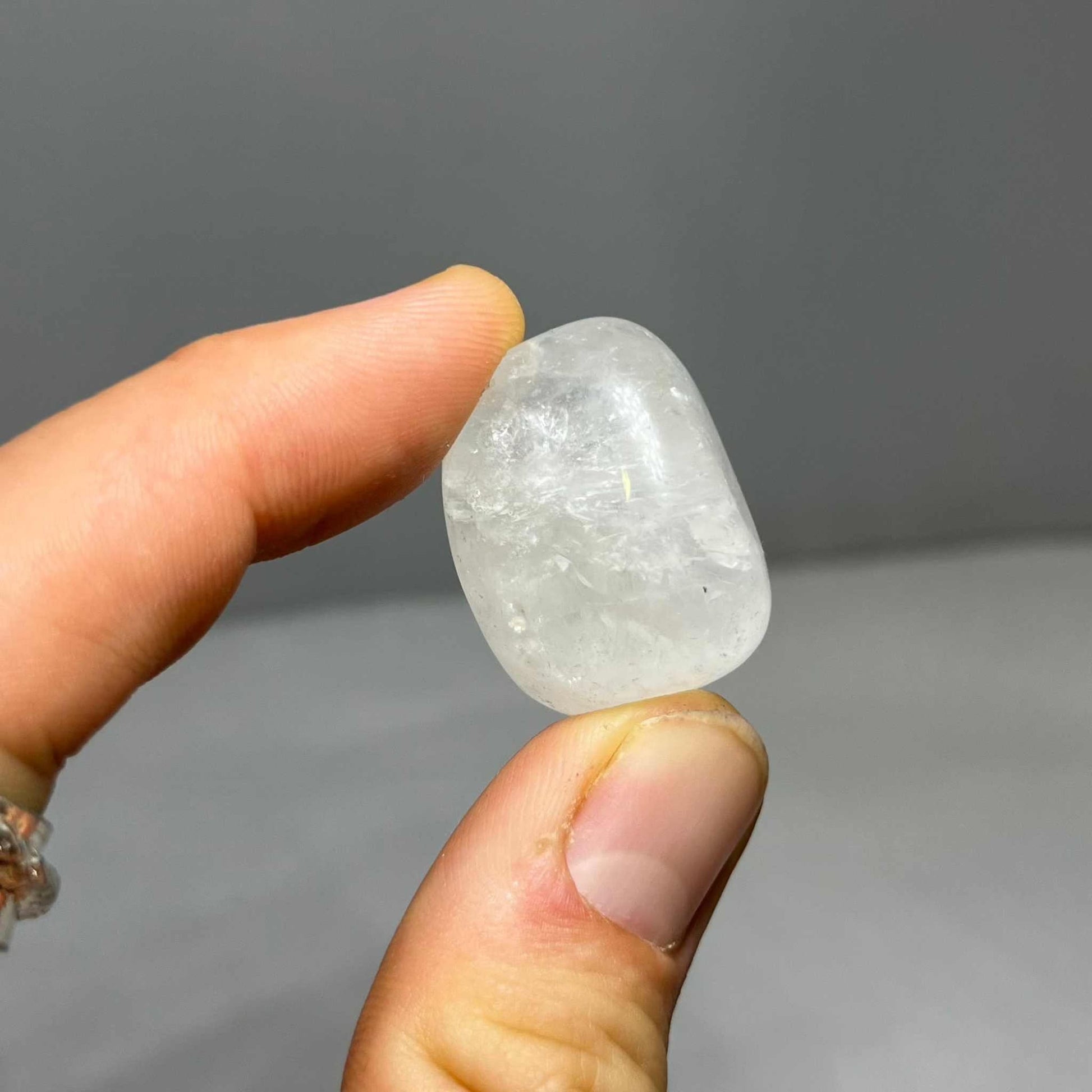 Healing Snow Quartz Tumbled Crystal for Mystical Energy