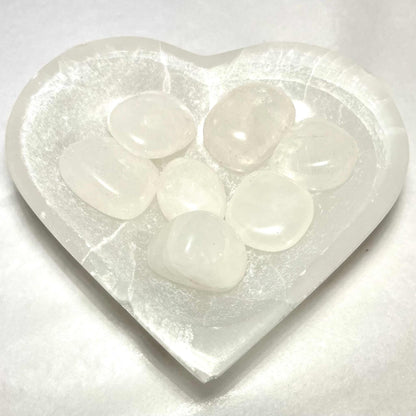 Healing Snow Quartz Tumbled Crystal for Mystical Energy