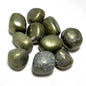 Pyrite Tumbled Stone for Abundance and Protection | Mystics Vibe