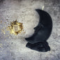 Beeswax Crescent Moon Spell Candle