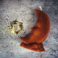 Beeswax Crescent Moon Spell Candle