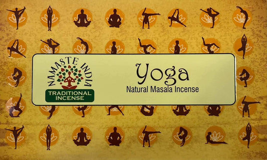 Namaste India Yoga Incense Sticks for Healing | Mystics Vibe