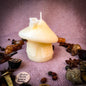 Beeswax Mushroom Fairy Hut Spell Candle
