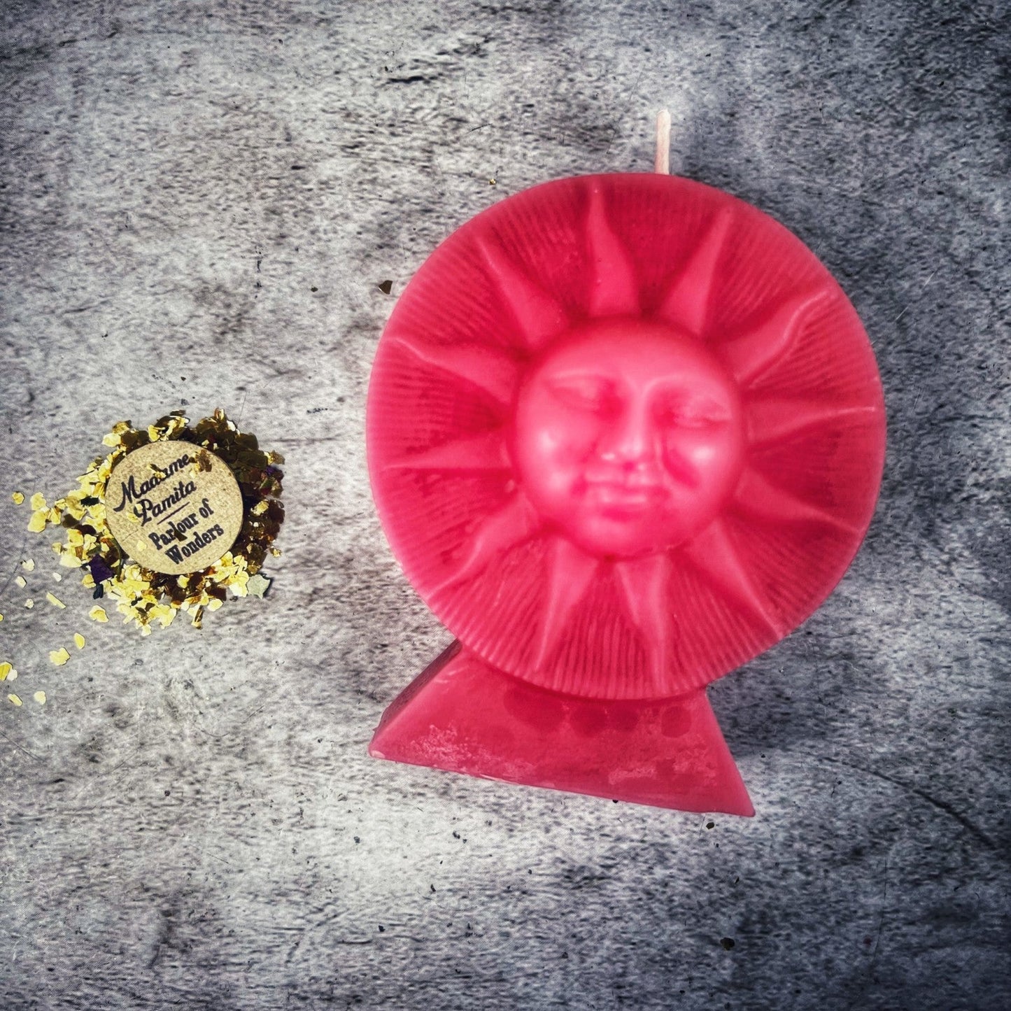 Beeswax Shining Sun Spell Candle