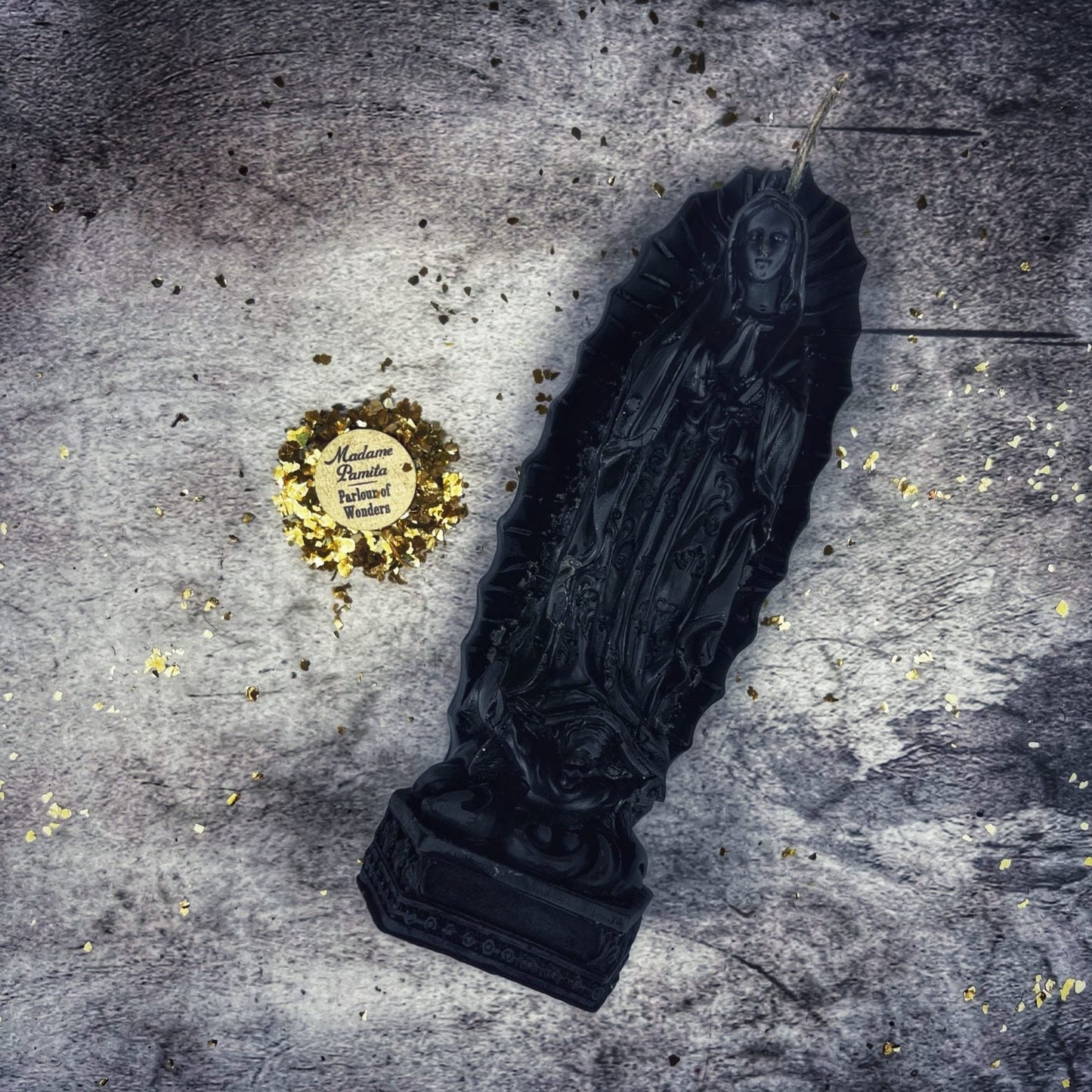 Beeswax Nuestra Señora de Guadalupe Spell Candle