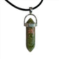 Unakite Bullet Point Necklace