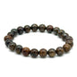 Bronzite Round Bead Bracelet - Balanced Diplomacy