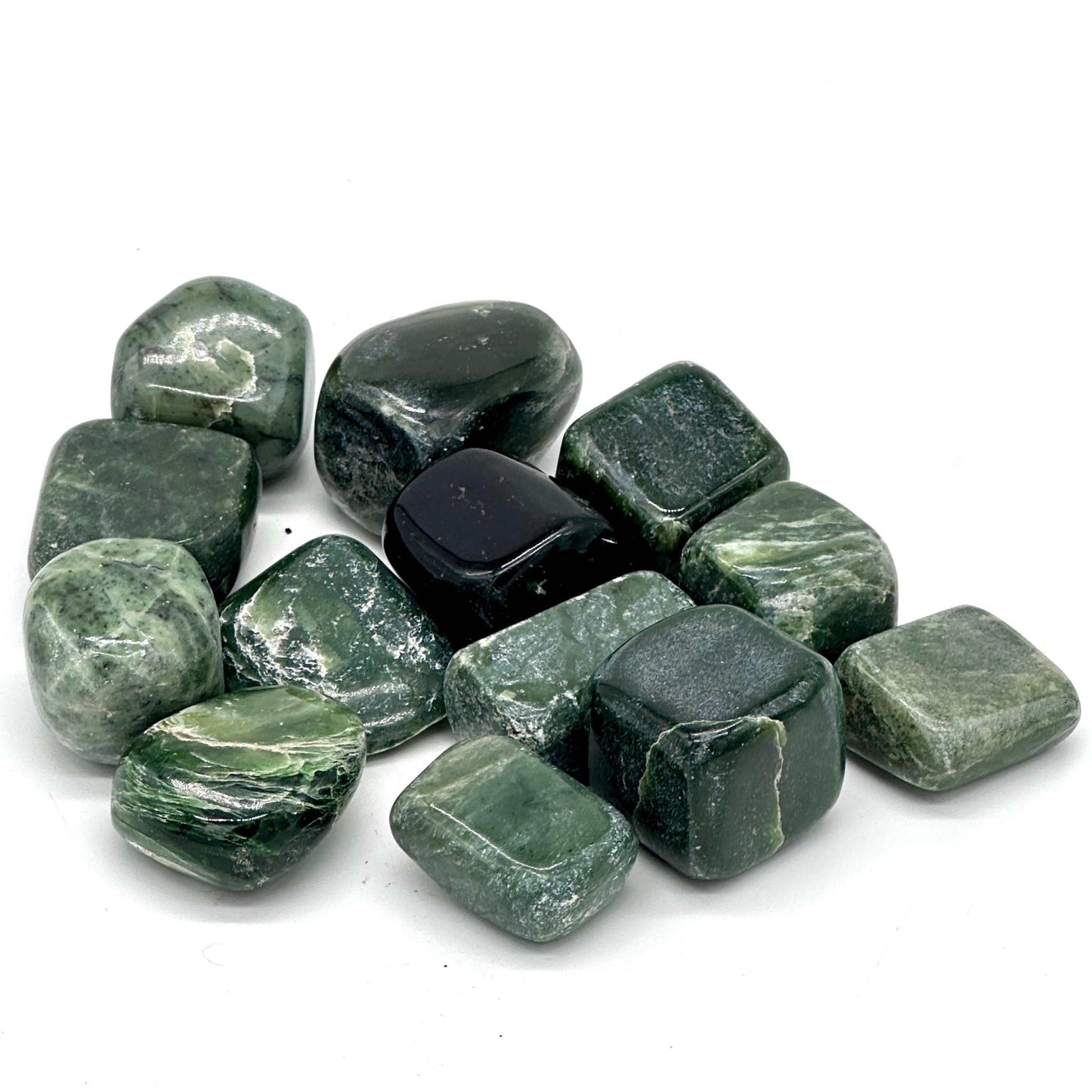 Bowenite Tumbled Stone The Stone of the Warrior
