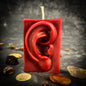 Beeswax Ex-Voto Ear Spell Candle