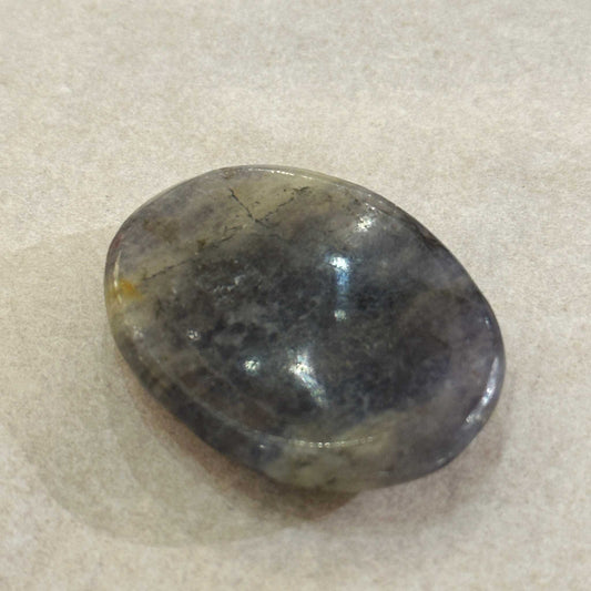 Iolite Crystal Pocket Stone for Vision and Exploration