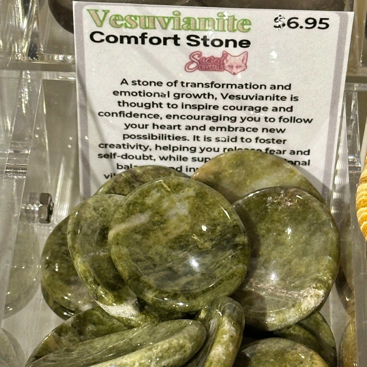 Vesuvianite Healing Crystal Stone For Growth And Courage