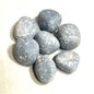 Serene Angelite Tumbled Pocket Stone for Spiritual Healing