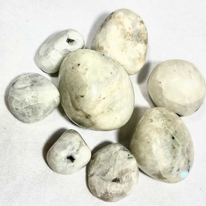 Rainbow Moonstone Crystal for Intuition Protection