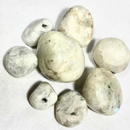 Rainbow Moonstone Crystal for Intuition Protection