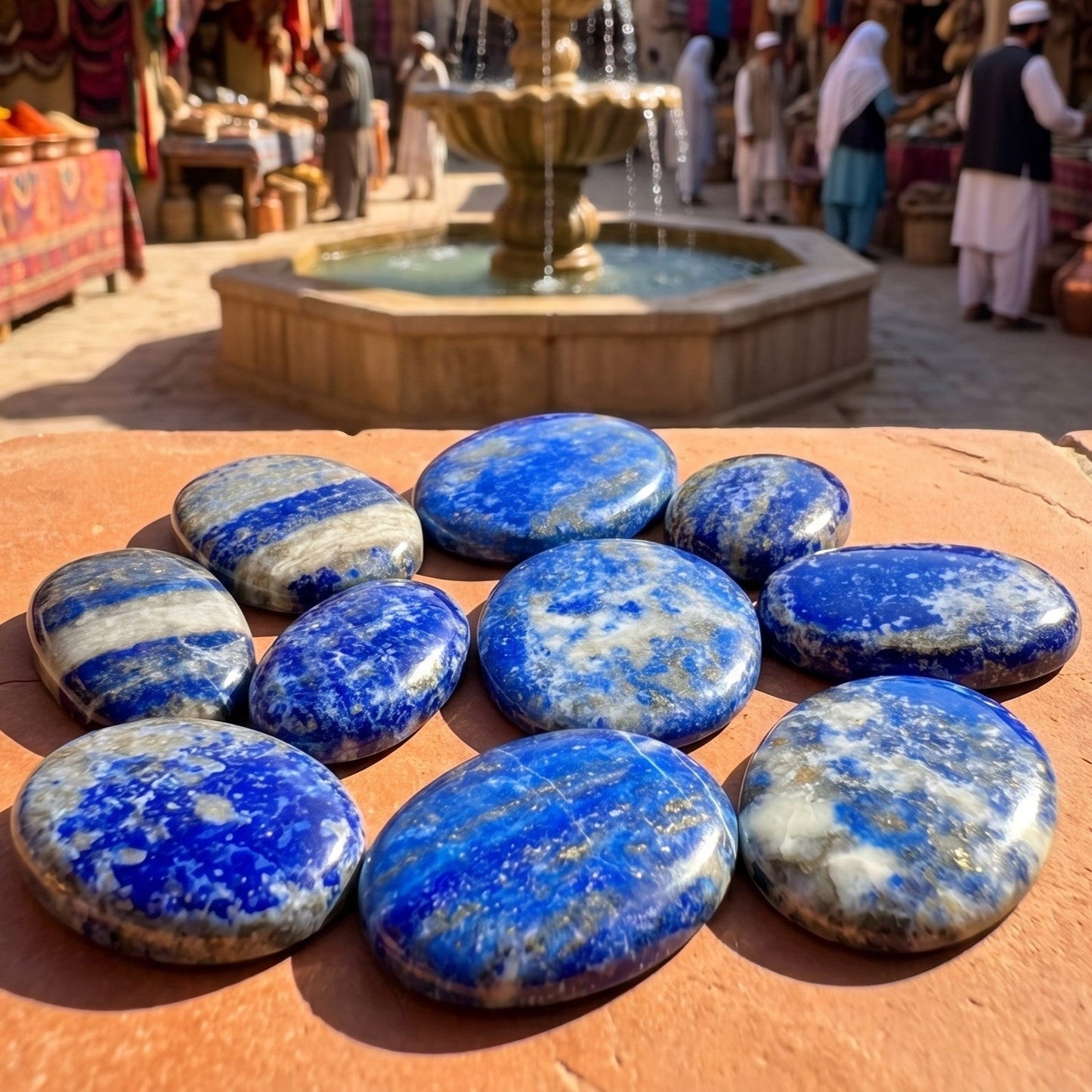 Blue Lapis Lazuli Cabochons