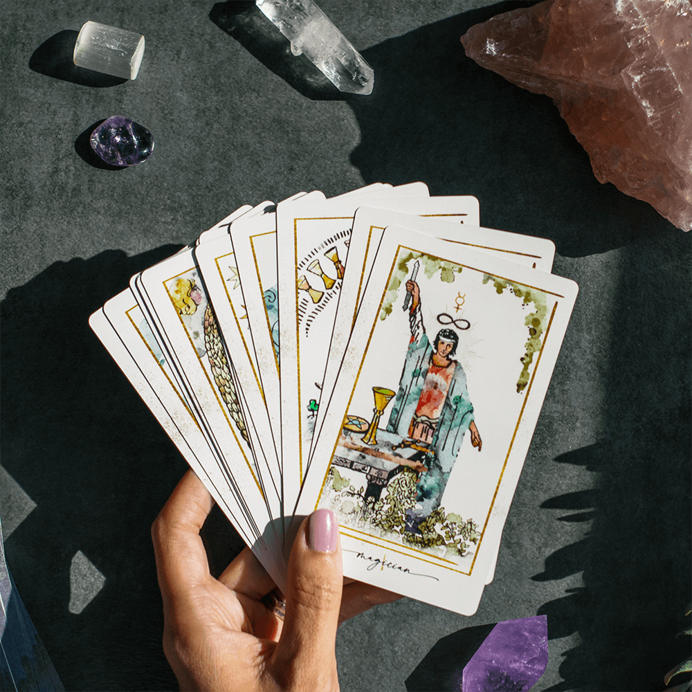 SEO Learn Tarot Bundle: Modern Hue Deck and Decoding Book