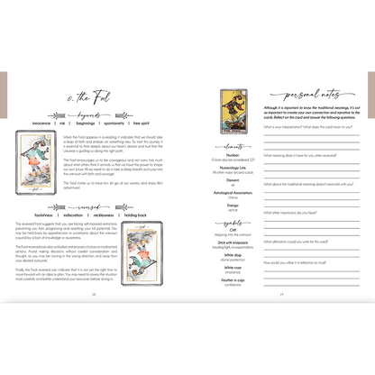 SEO Learn Tarot Bundle: Modern Hue Deck and Decoding Book