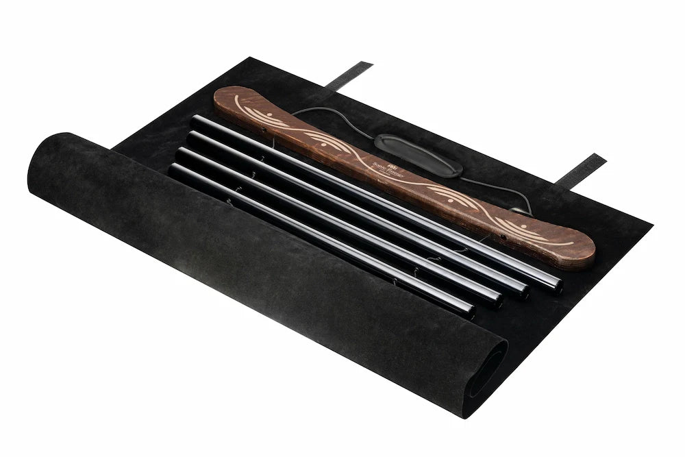 38" Meditation Flow Chime, 432 Hz, 10 Notes, E Minor, Black