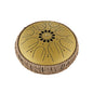 10" Medium Octave Steel Tongue Drum, C Major, 8 Notes, 432 Hz, Gold