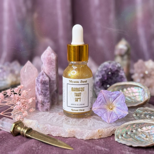 Manifest That Sh*t Ritual Oil – Botanical Blend, ½ oz